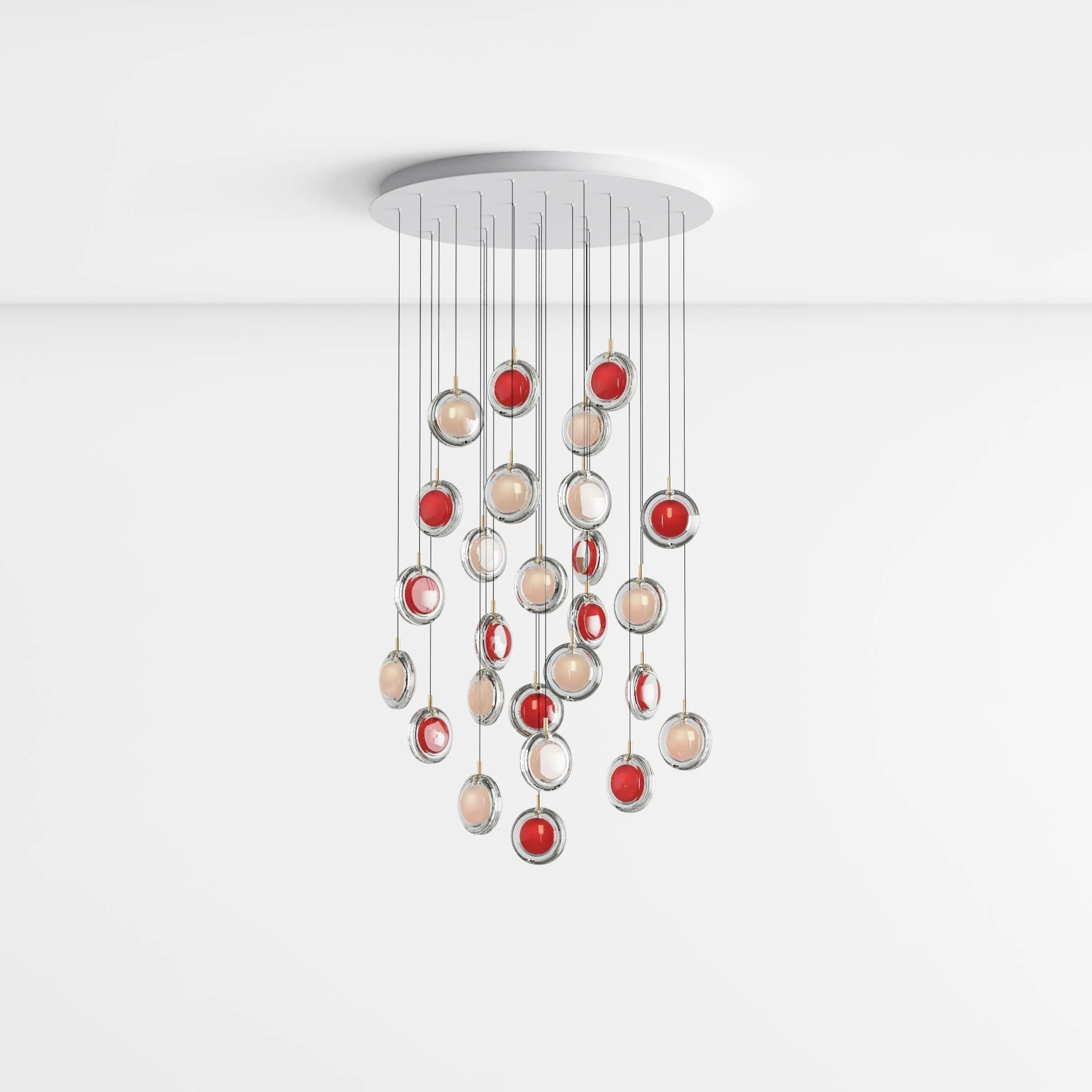 Lens Glass Pendant Lamp 61