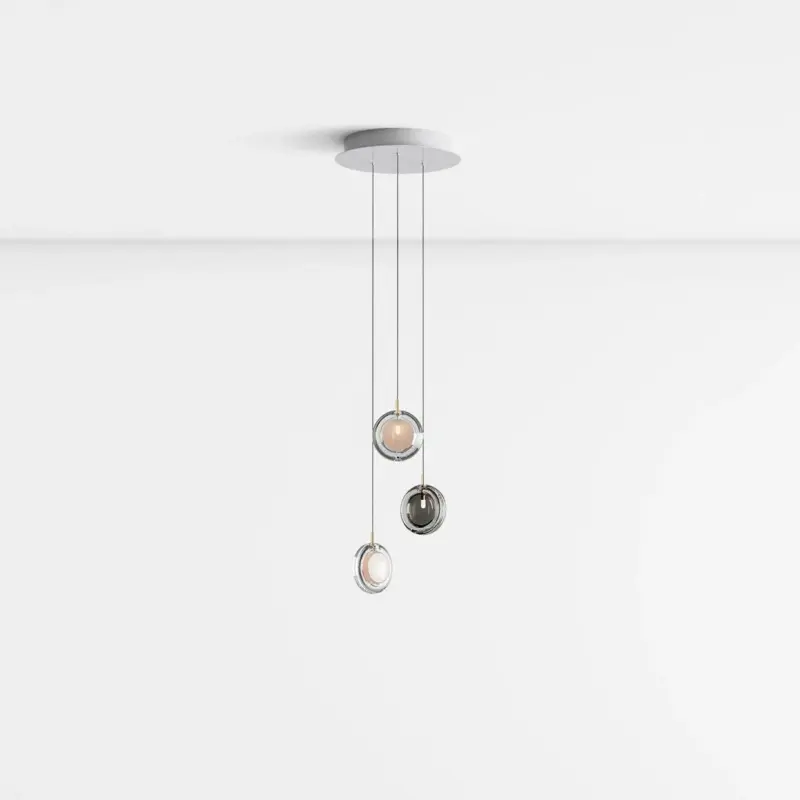 Lens Glass Pendant Lamp