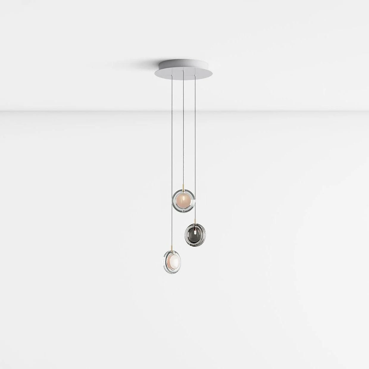 Lens Glass Pendant Lamp 64