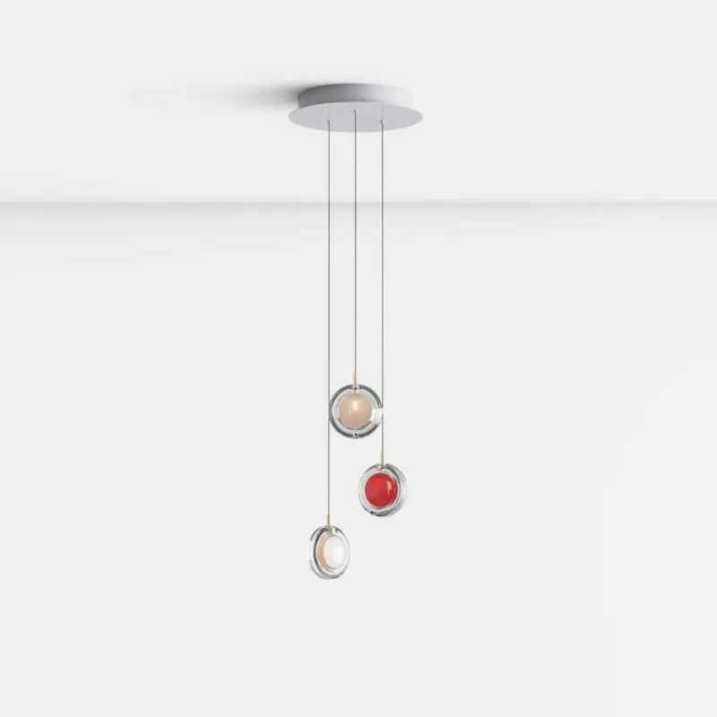 Lens Glass Pendant Lamp