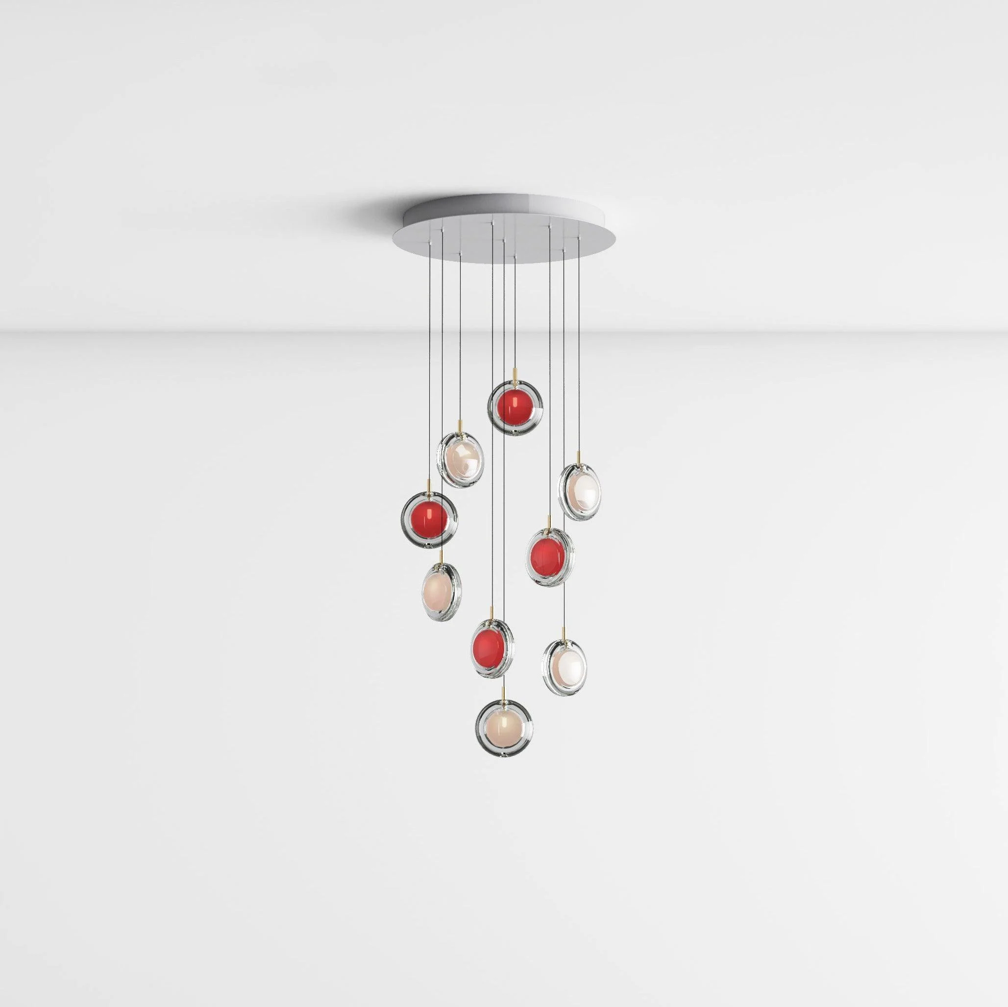 Lens Glass Pendant Lamp 69