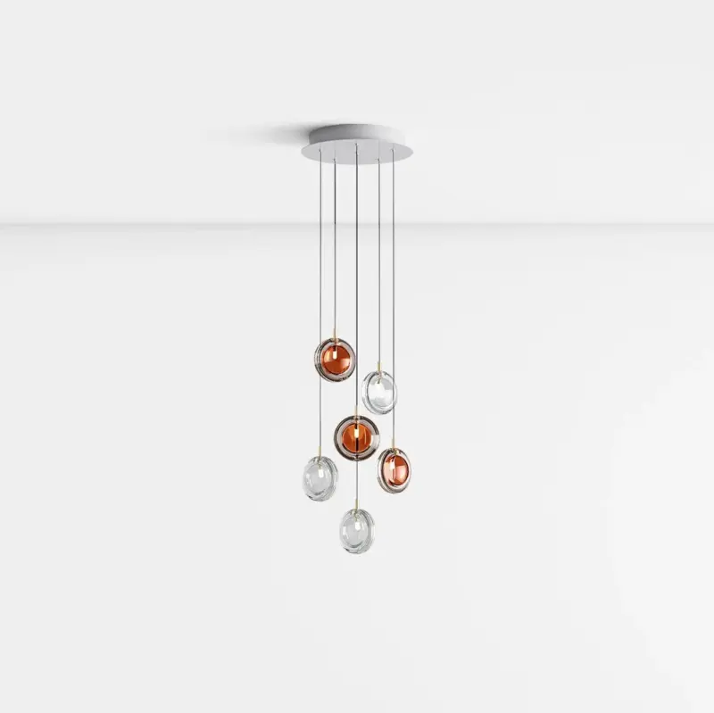 Lens Glass Pendant Lamp