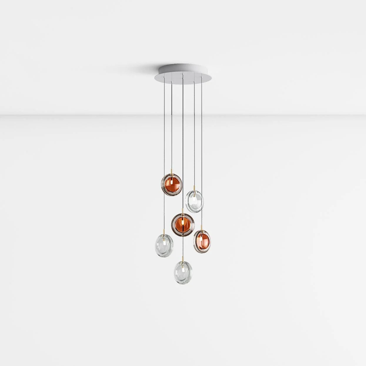 Lens Glass Pendant Lamp 70