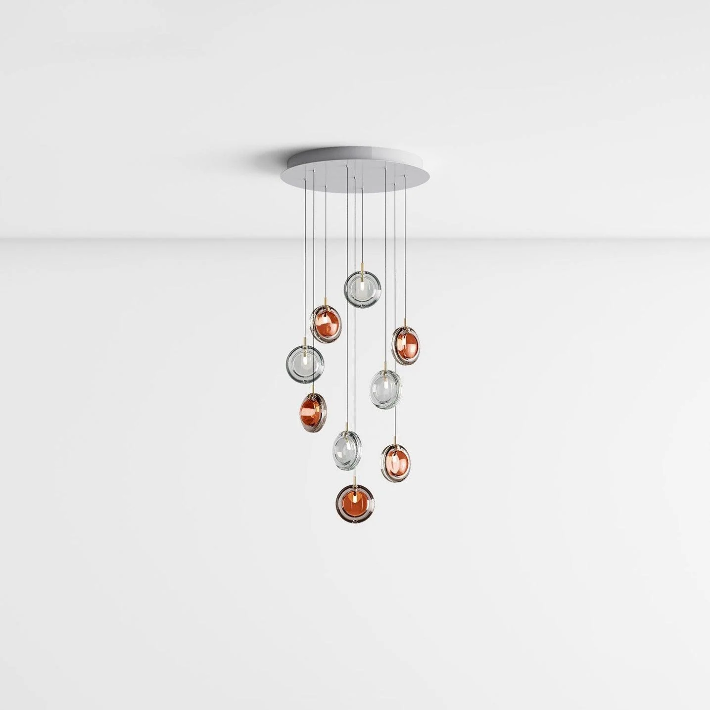 Lens Glass Pendant Lamp 79