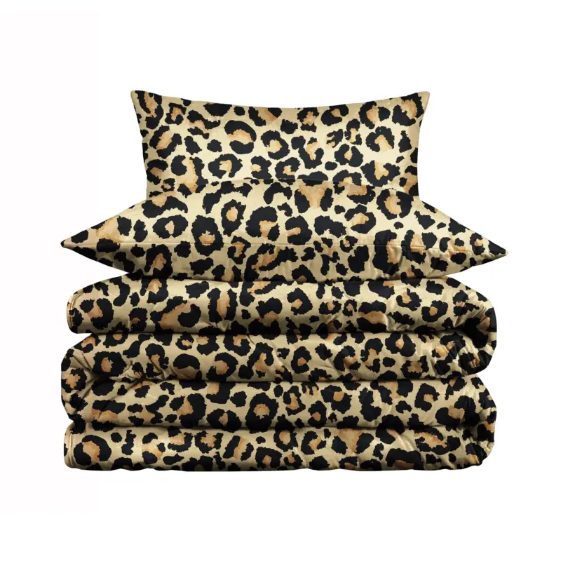 LeopardSkinPatternSeries2TwoPillows DuvetMockup