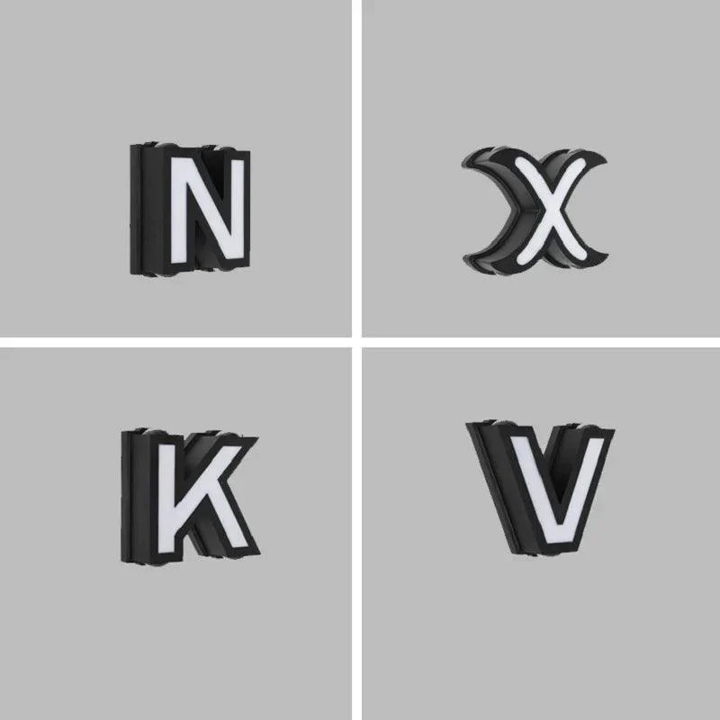 LetterGlow - outdoor letter wall lamp decoration -