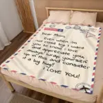 Letter_Printed_Flannel_Throw_Blanket_Gift_for_Mom_-_-_tag1_-4300006 Letter Printed Flannel Throw Blanket Gift for Mom tag1