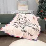 Letter_Printed_Flannel_Throw_Blanket_Gift_for_Mom_-_-_tag1_-4300041 Letter Printed Flannel Throw Blanket Gift for Mom tag1
