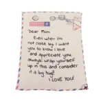 Letter_Printed_Flannel_Throw_Blanket_Gift_for_Mom_-_-_tag1_-4300078 Letter Printed Flannel Throw Blanket Gift for Mom tag1