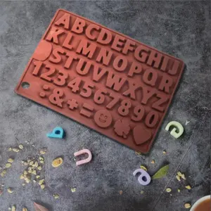 Letters Silicone  Mold