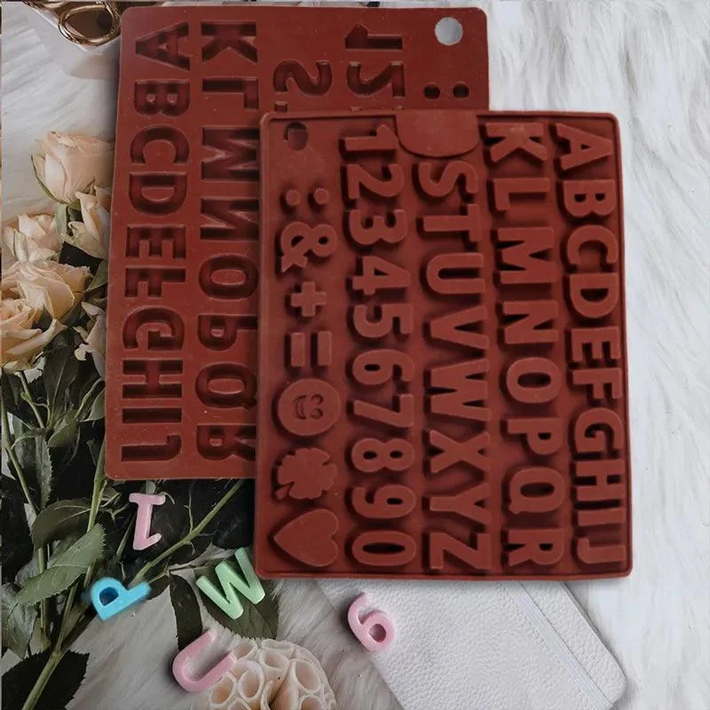 Letters Silicone  Mold -  - #tag1#