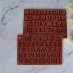 Letters Silicone Mold tag1