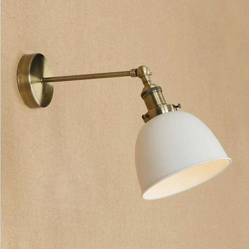 Liam Vintage LED Wall Lamp Indoor Black Bedroom Metal -  - #tag1#