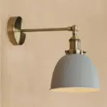 Liam Vintage LED Wall Lamp Indoor Black Bedroom Metal tag1