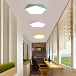 LichtHexa - Hexagonal Ceiling Lamp Pastel
