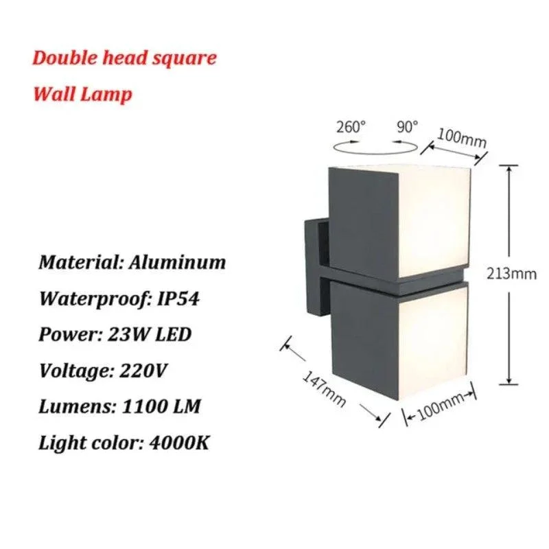 LichtStyle - LED Outdoor Wall Lamp for Modern Gardens -  - #tag1#