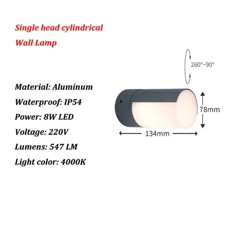 LichtStyle - LED Outdoor Wall Lamp for Modern Gardens -  - #tag1#