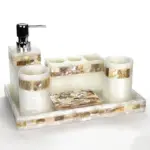Light luxury shell home bathroom European wash suit bathroom supplies brush tooth cup soap bottle soap.jpg 640x640 c7d76376 fc96 4412 9bdd 294647351aab
