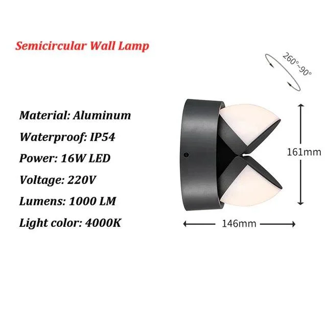 LightGuard - Modern Outdoor LED Wall Lamp -  - #tag1#