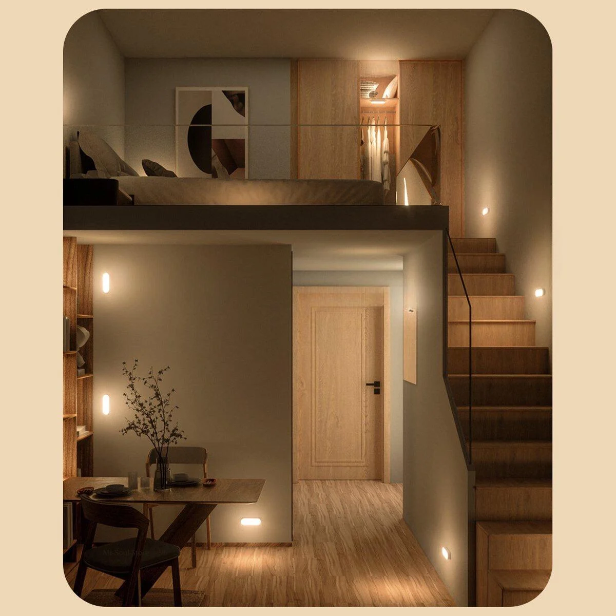 LightGuard - USB Rechargeable Motion Sensor Wall Lamp -  - #tag1#