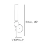 LightLuxuryCopperLongPoleCorridorWallLamp_8 LightLuxuryCopperLongPoleCorridorWallLamp