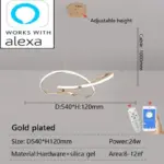 LightMaster Smart LED Pendant Lamp Bracket tag1