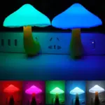 Light Control Mushroom Night Light tag1