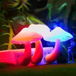 Light Control Mushroom Night Light tag1