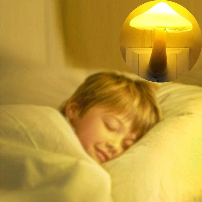 Light Control Mushroom Night Light -  - #tag1#