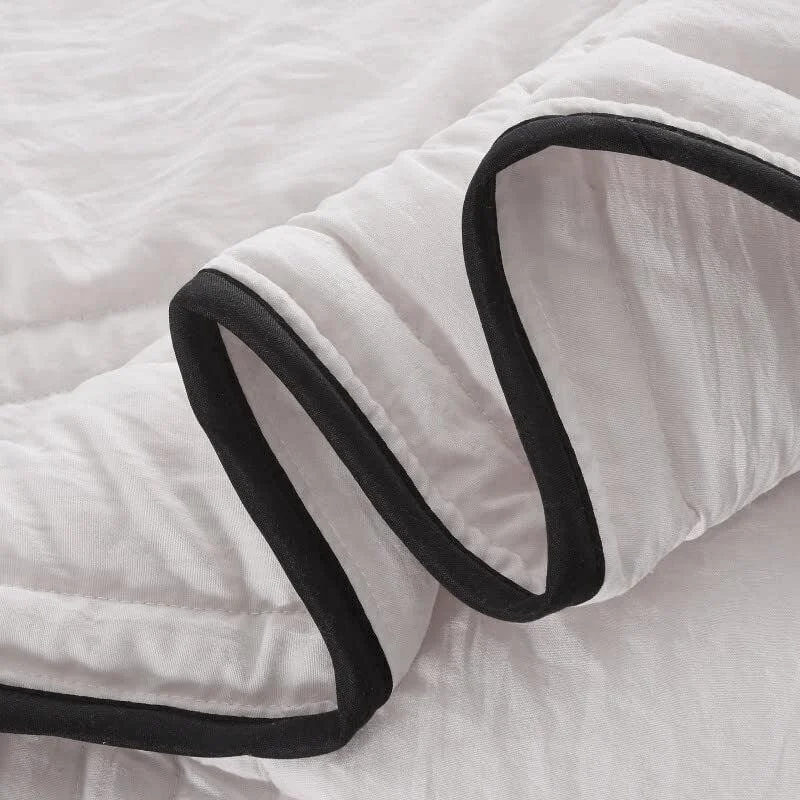 Lightweight Summer Cool Comforter Ultra Cozy Soft Blanket -  - #tag1#