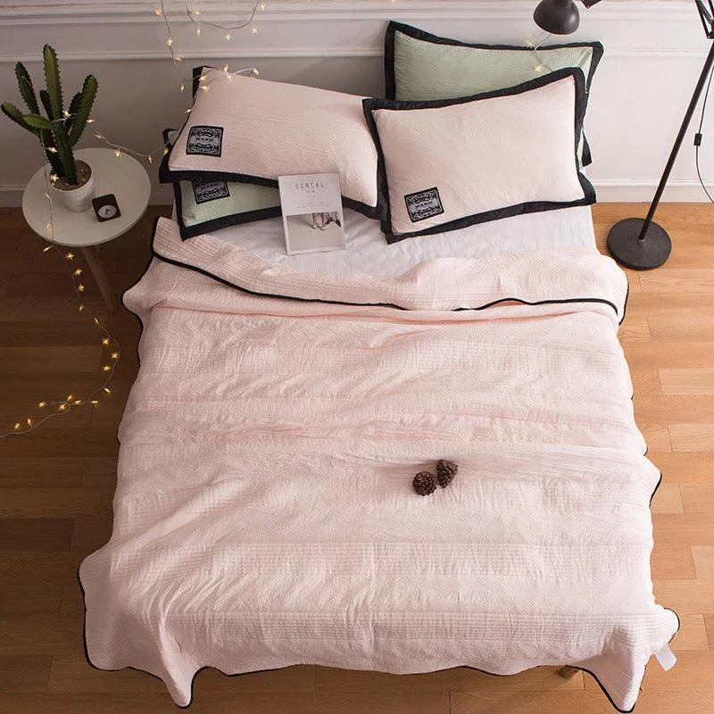 Lightweight Summer Cool Comforter Ultra Cozy Soft Blanket -  - #tag1#