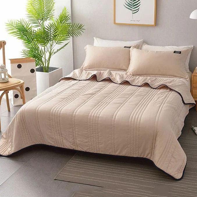 Lightweight Summer Cool Comforter Ultra Cozy Soft Blanket -  - #tag1#