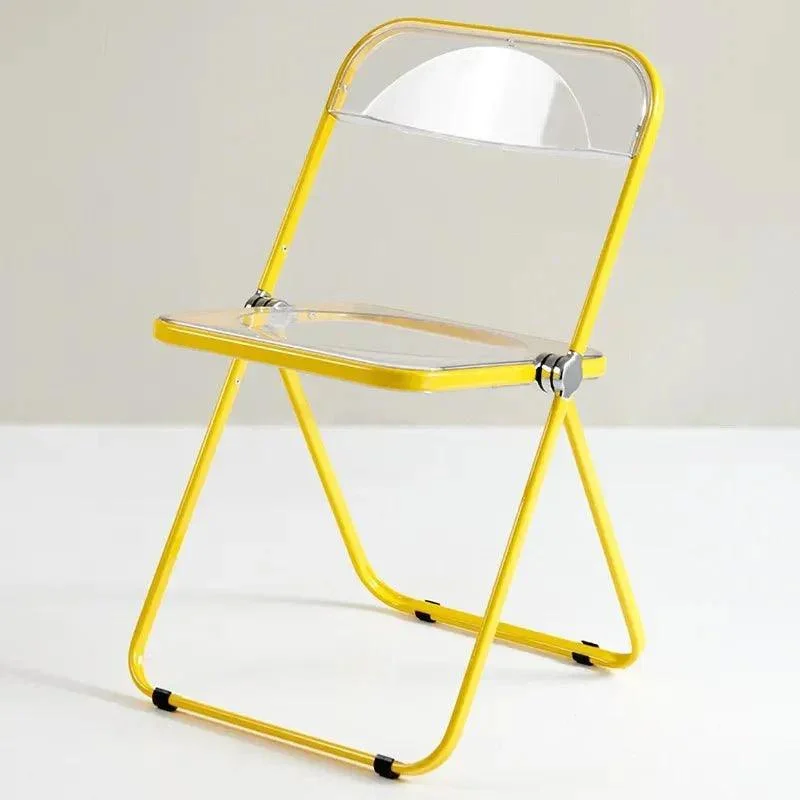 Lightweight Transparent Portable Folding Chair -  - #tag1#