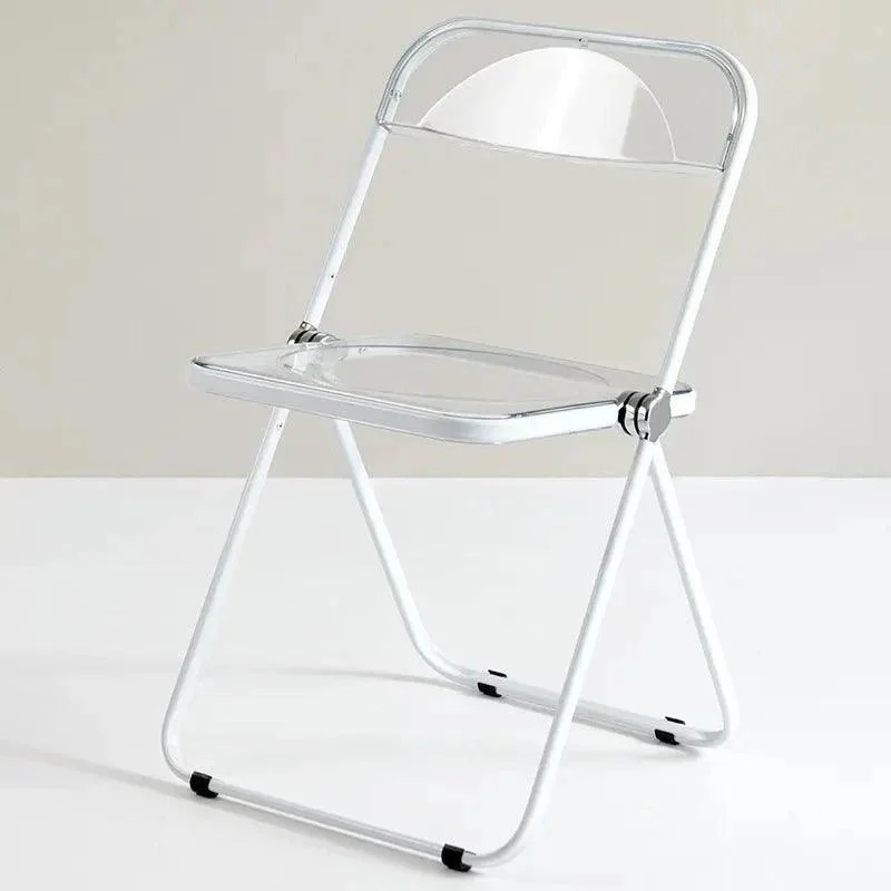 Lightweight Transparent Portable Folding Chair -  - #tag1#