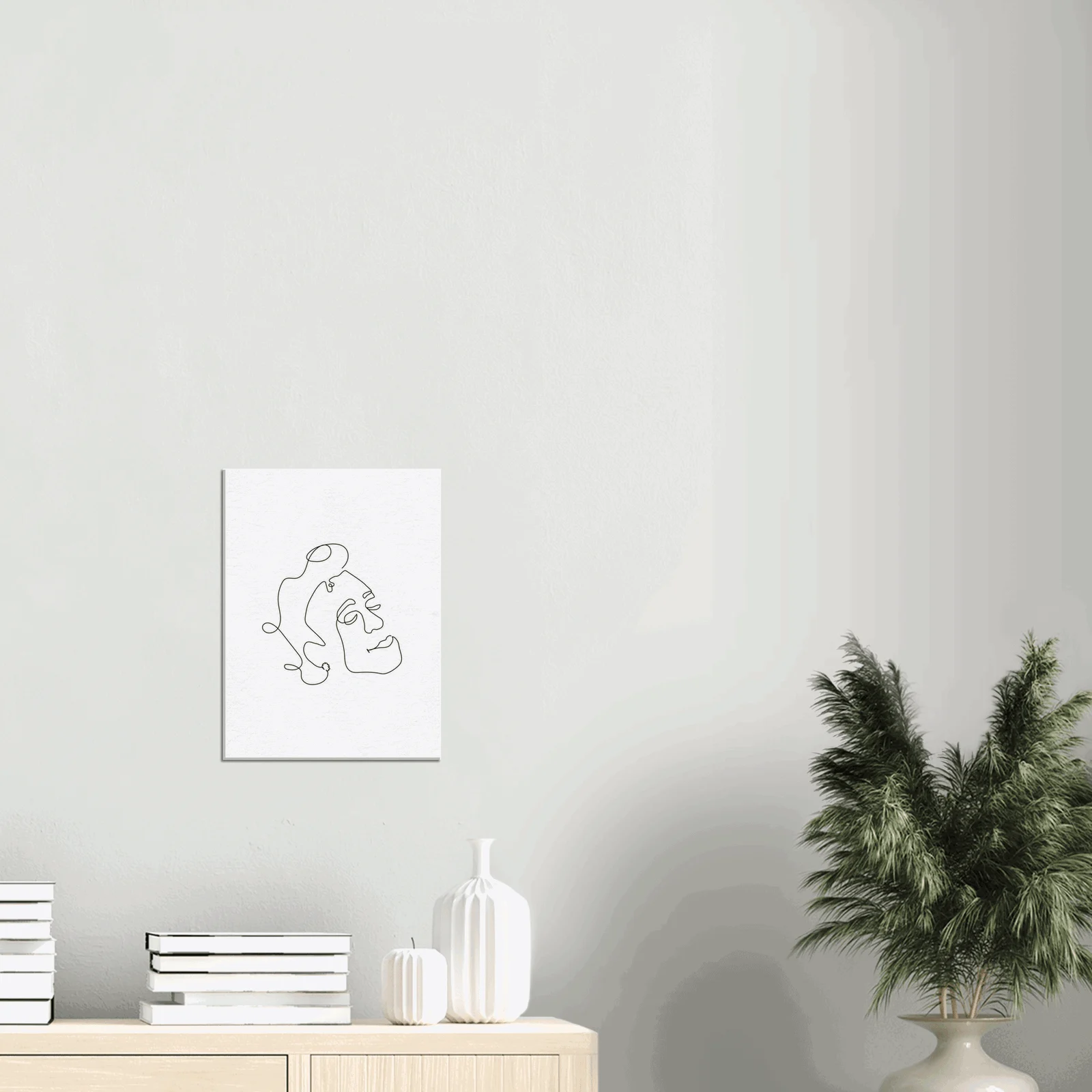 Line Silhouette Canvas -  - #tag1#