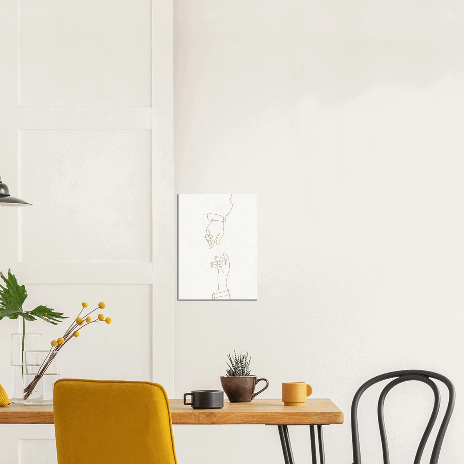 Line Silhouette Canvas -  - #tag1#