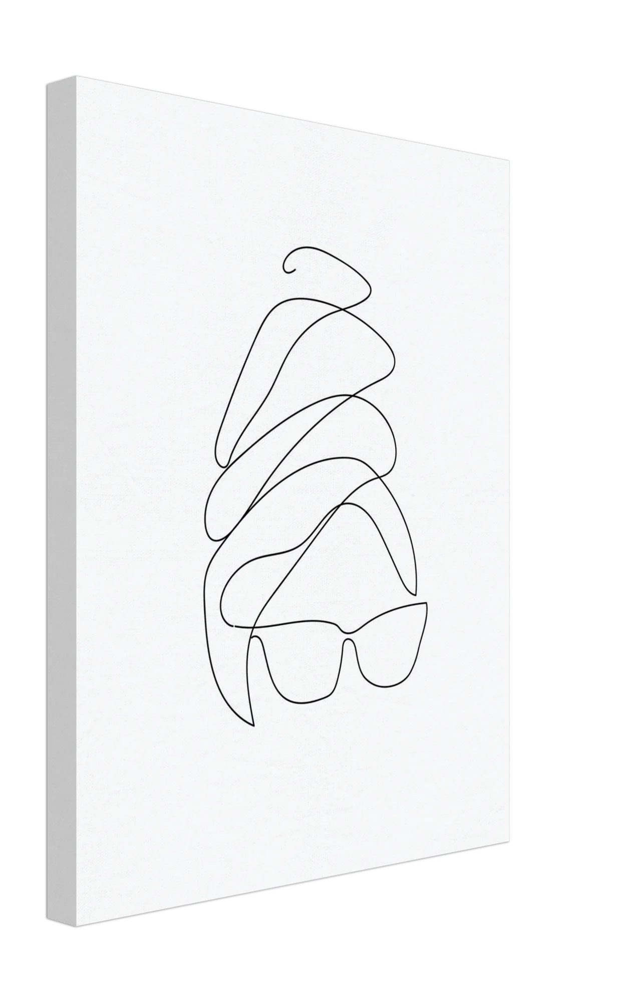 Line Silhouette Canvas -  - #tag1#