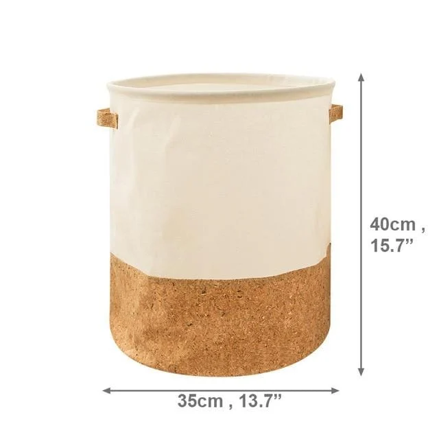 Linen Laundry Basket -  - #tag1#