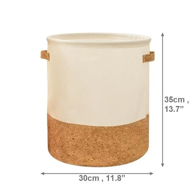Linen Laundry Basket -  - #tag1#