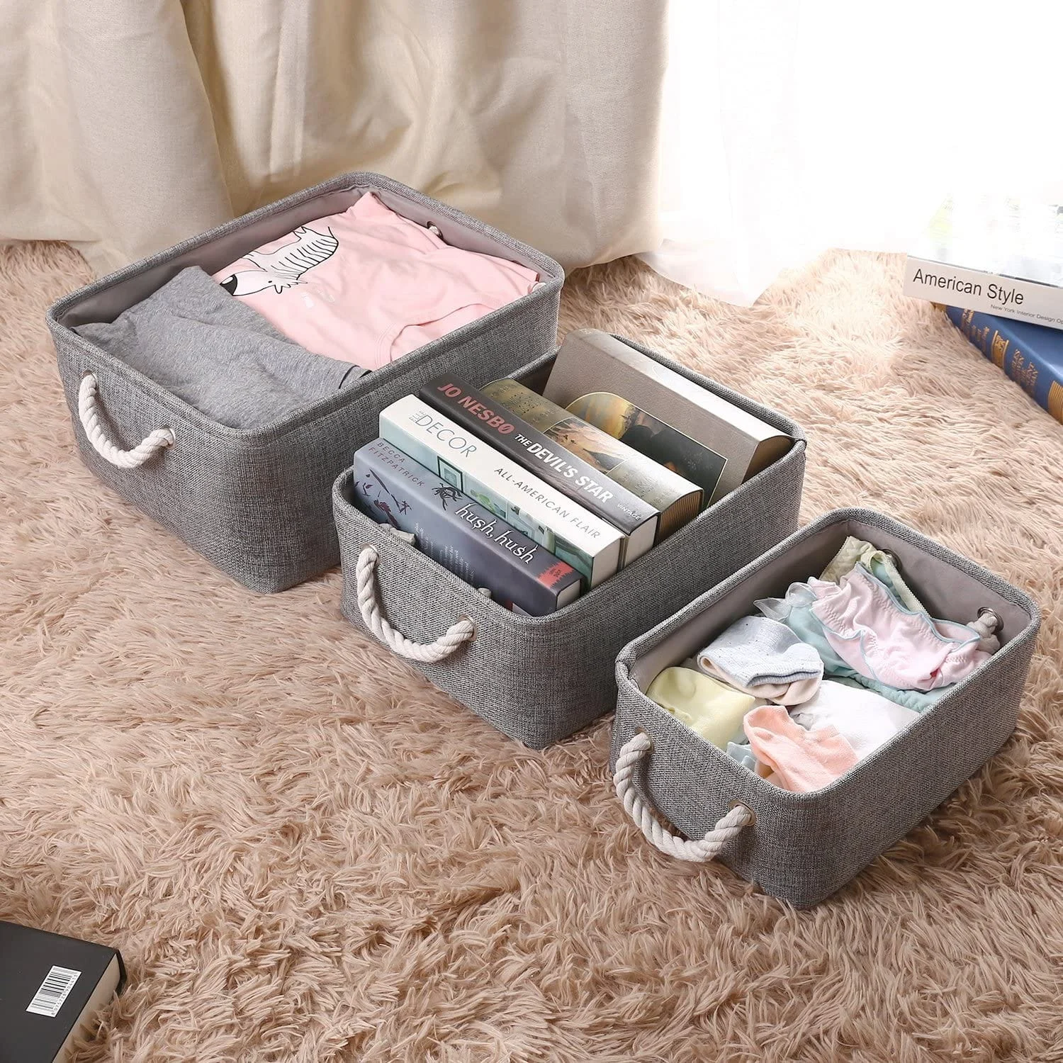 Linen Storage Basket -  - #tag1#