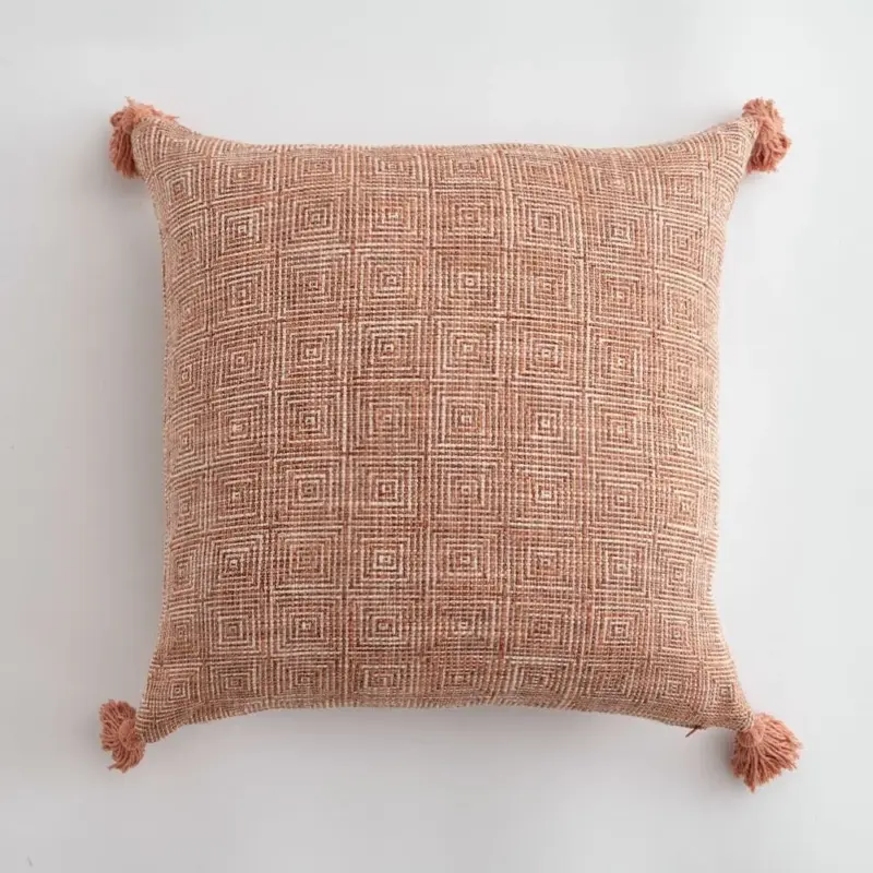 Linen Tassel Pillow Cover tag1