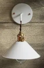 Linus Vintage Plated Wall Lamp tag1