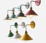 Linus Vintage Plated Wall Lamp tag1