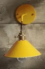 Linus Vintage Plated Wall Lamp tag1