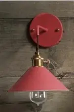 Linus Vintage Plated Wall Lamp tag1