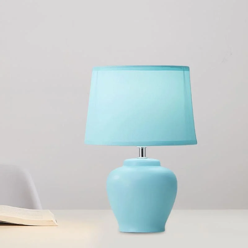 LisaLight - Scandinavian Bedside Lamp with Ceramic Base -  - #tag1#