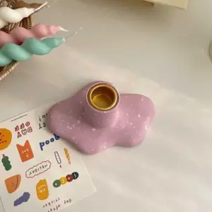 Little Cloud Flower Candle Holder - 