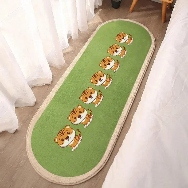 Little Duck Chicken Family Short Plush Rug Bedroom Carpet Kid's Baby Anti-slip -