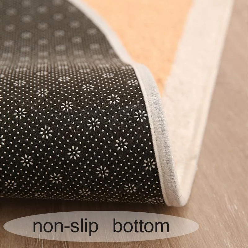 Little Duck Chicken Family Short Plush Rug Bedroom Carpet Kid's Baby Anti-slip -