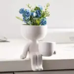 Little Human Ceramic Succulent Planter